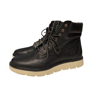 Timberland Courmayeur Valley 6 Inch Black Leather Boots A0516 Womens Size 9